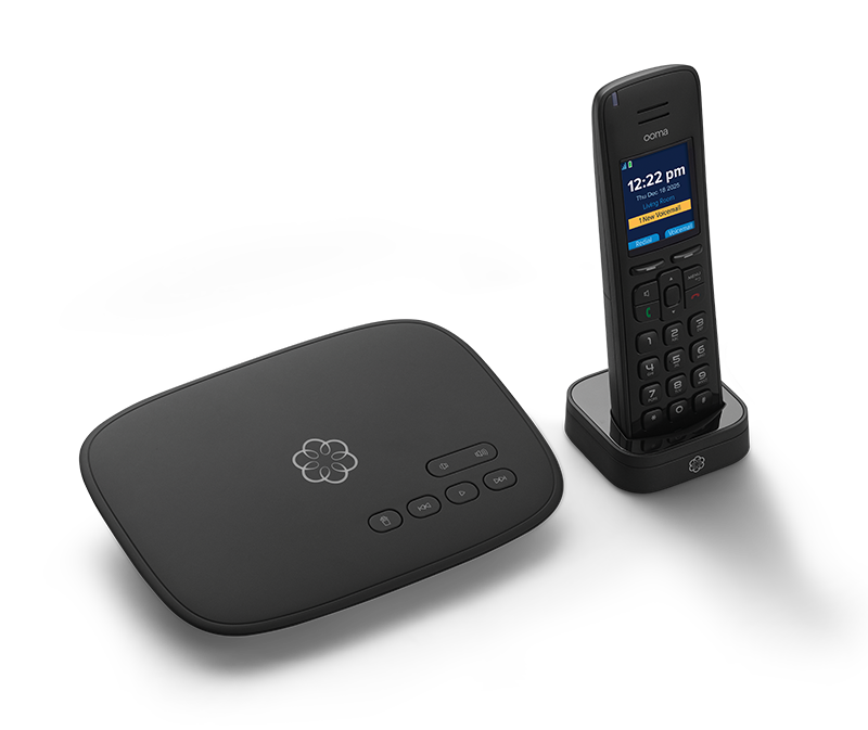 Ooma Telo with HD3 handset image