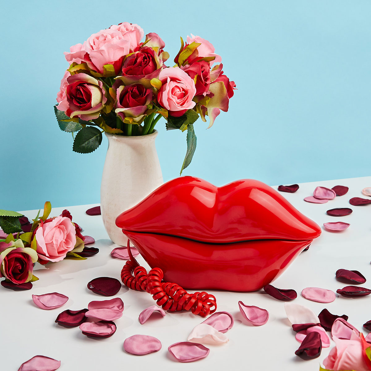 Ooma Retro Phone - Ooma Retro Lips Phone