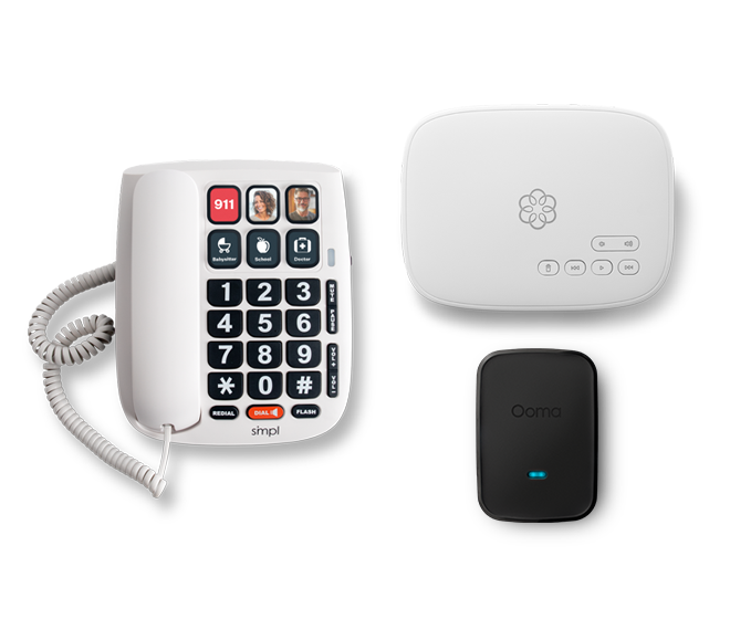 Ooma Telo Family Phone Bundle