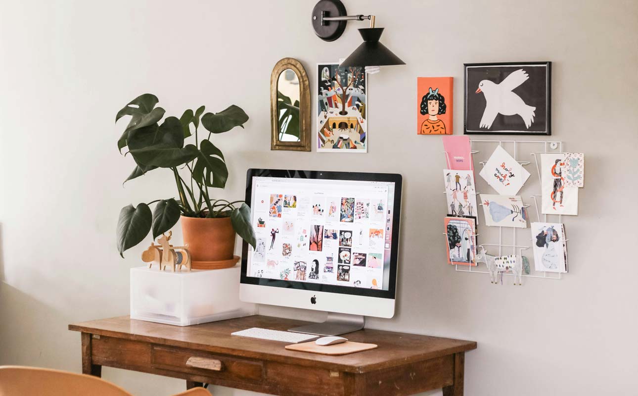 What to do when you only have a small space for your home office - blog post image